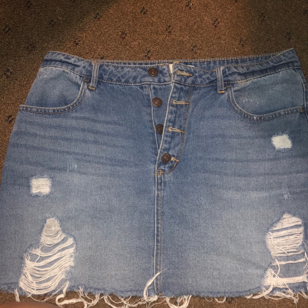 Forever 21 denim skirt